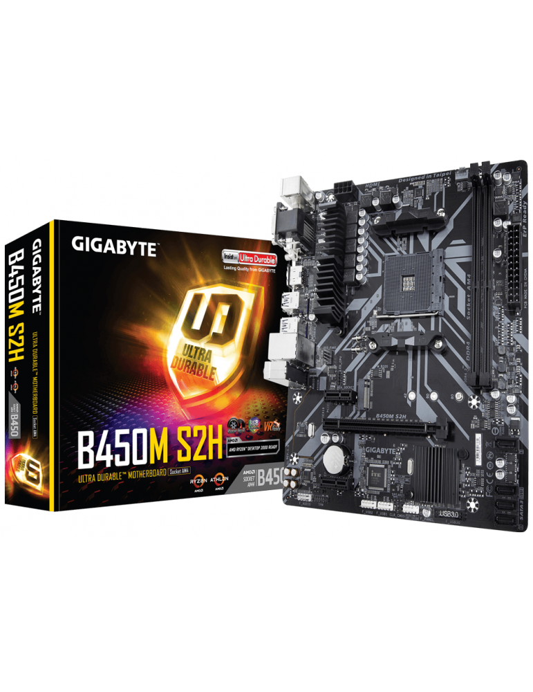 Дънна платка Gigabyte B450M S2H