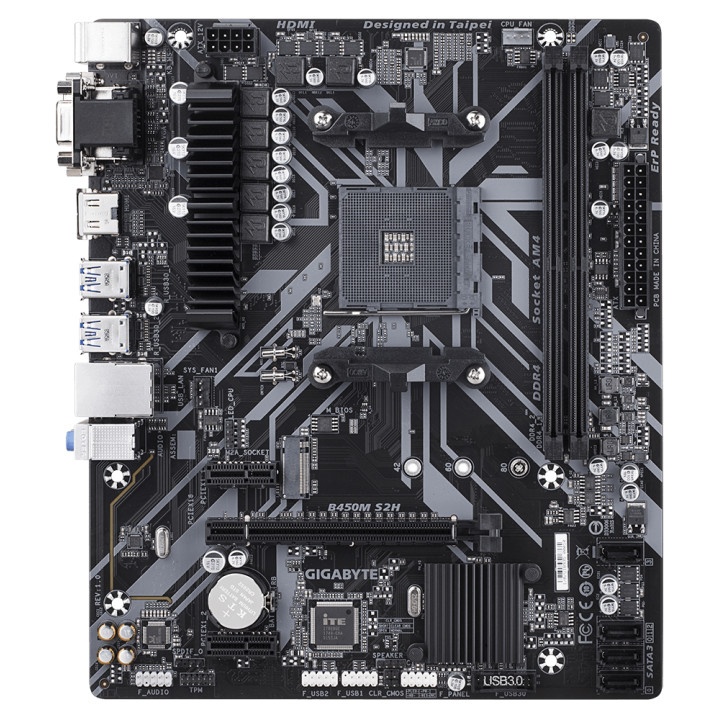 Дънна платка Gigabyte B450M S2H