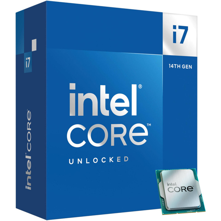 Процесор Intel Raptor Lake i7-14700K 20 Cores 3.4 GHz, Up to 5.6 GHz, 33MB, 125W, LGA1700, BOX - BX8071514700K