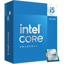 Процесор Intel Raptor Lake i5-14600KF 14 Cores 3.5 GHz, Up to 5.3GHz, 24MB, 125W, LGA1700, BOX, No Graphics - BX8071514600KF