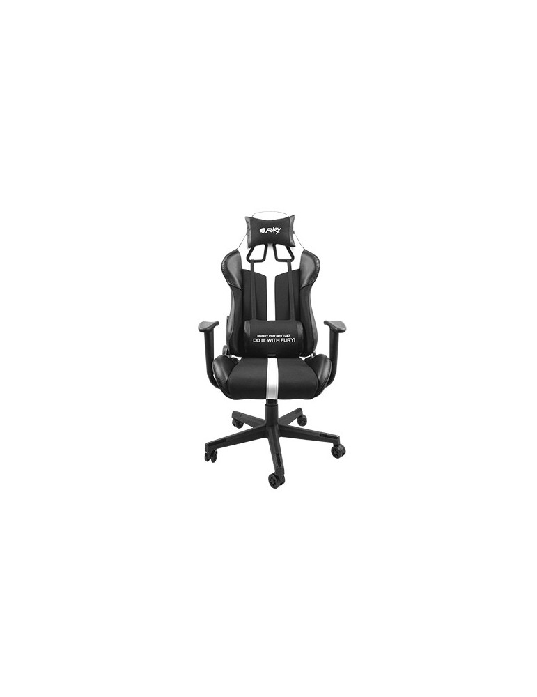 Геймърски стол Fury Avenger XL, White - NFF-1712