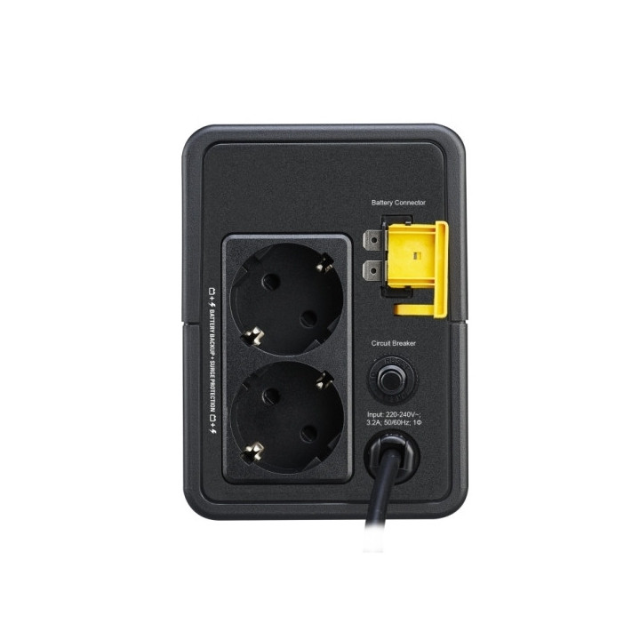 Токозахранващо устройство APC Easy UPS 700VA, 230V, AVR, Schuko Sockets - BVX700LI-GR