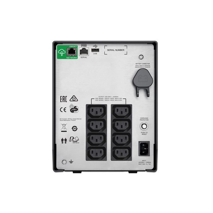 Токозахранващо устройство APC Smart-UPS C 1000VA LCD 230V with SmartConnect - SMC1000IC