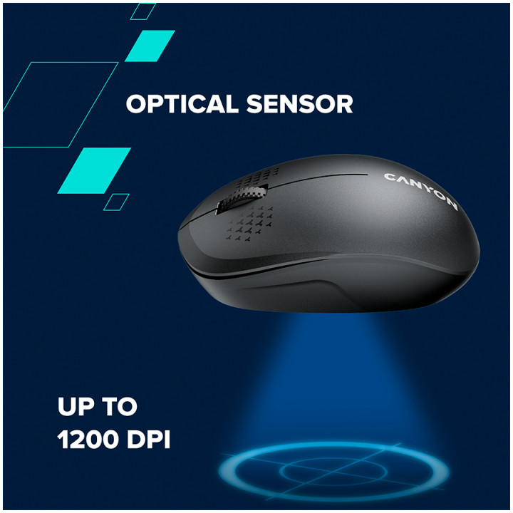 Bluetooth мишка Canyon MW-04, White - CNS-CMSW04W