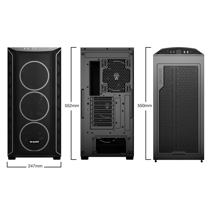 Кутия за компютър be quiet! Shadow Base 800 FX Black, EATX -  - BGW63