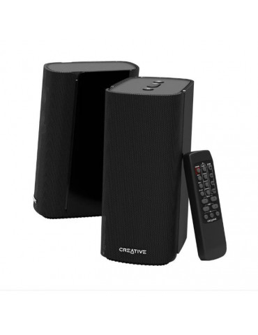 Bluetooth колонки Creative T100, 2.0, черен
