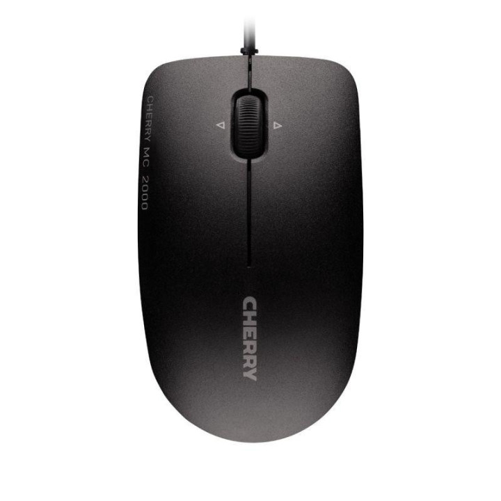 Мишка Cherry MC 2000, 1600dpi, черен, USB - JM-0600-2