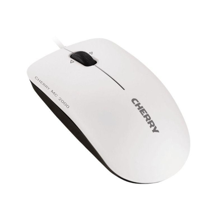 Мишка Cherry MC 2000, 1600dpi, бяла, USB - JM-0600-0
