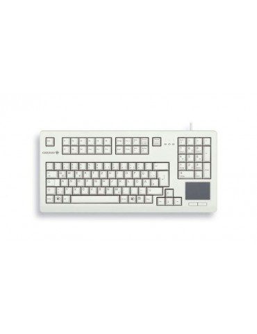 Клавиатура Cherry G80-11900 с Trackball, сив