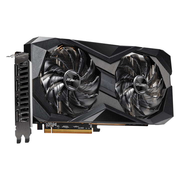 Видео карта AsRock RX 6700 XT Challenger D 12GB OC