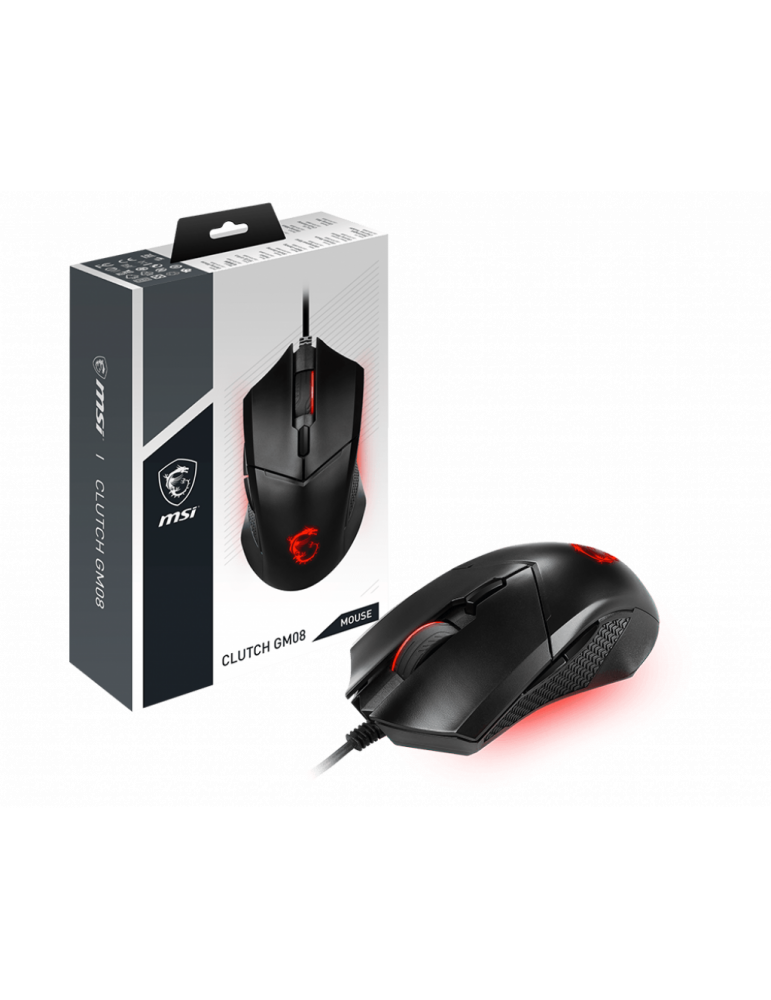 Геймърска мишка MSI Clutch GM08 - S12-0401800-CLA