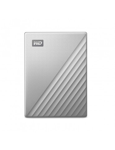 Външен хард диск WD 1TB USB-C MyPassport Ultra, WDBC3C0010BSL