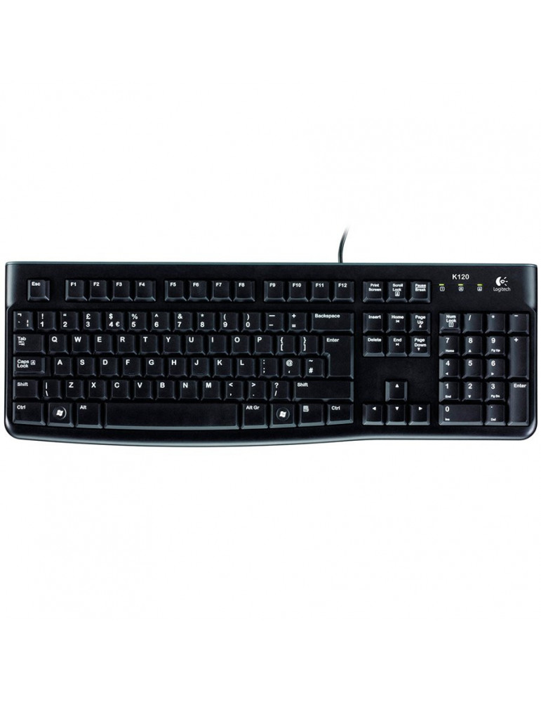 Клавиатура Logitech K120 с кирилизация