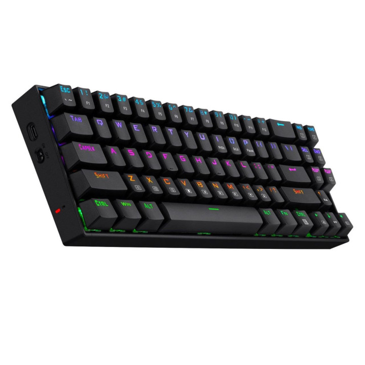 Безжична механична клавиатура Redragon Deimos K599-KRS-BK RGB, red switches