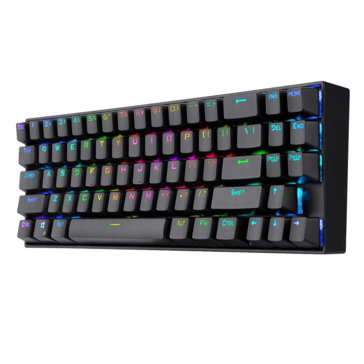 Безжична механична клавиатура Redragon Deimos K599-KRS-BK RGB, red switches