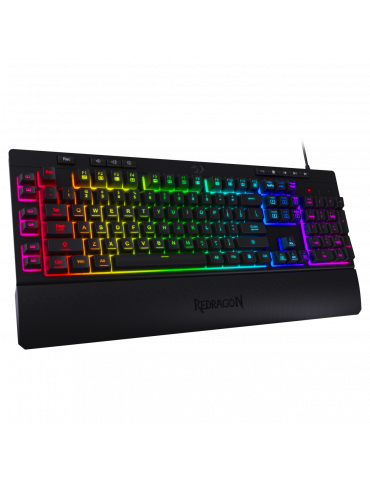 Геймърска клавиатура Redragon Shiva K512RGB-BK RGB
