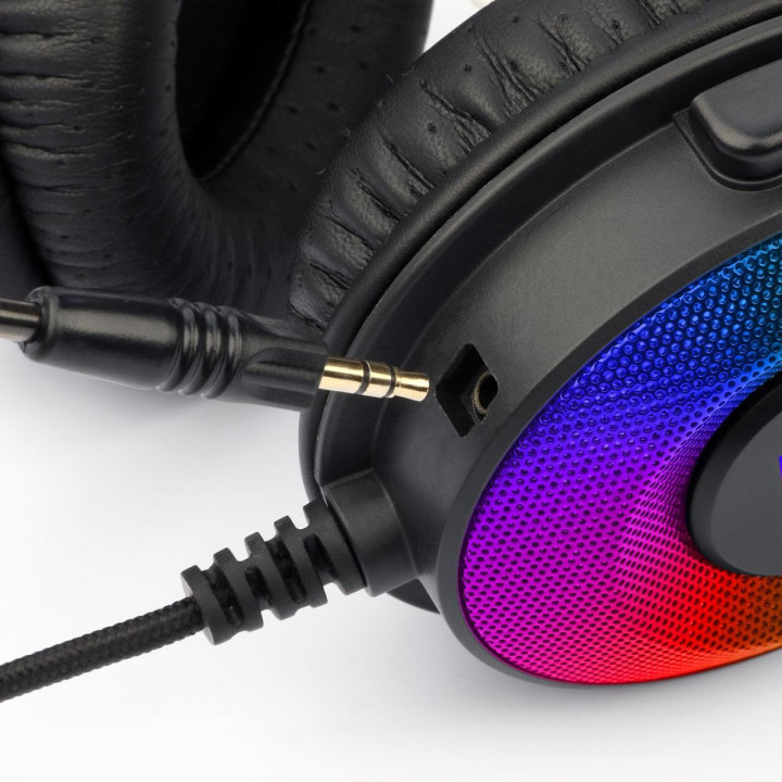 Геймърски слушалки Redragon Pandora H350RGB-BK USB RGB LED