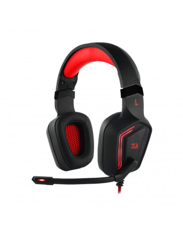 Геймърски слушалки Redragon Muses 2 H310-1-BK, черен/червен