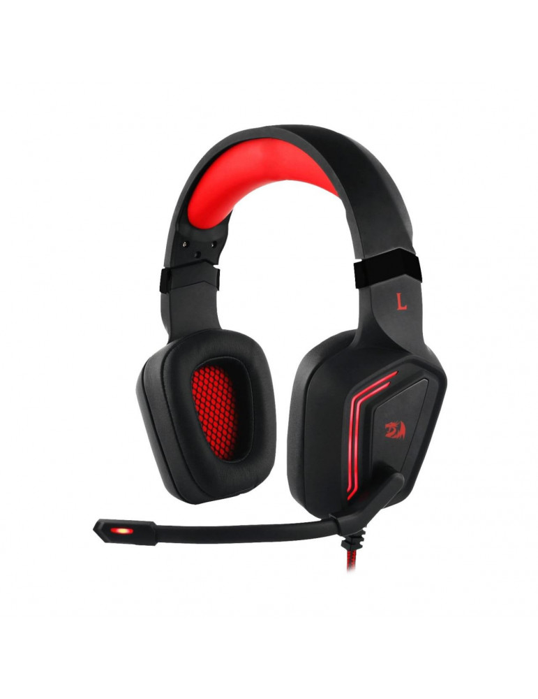 Геймърски слушалки Redragon Muses 2 H310-1-BK, черен/червен