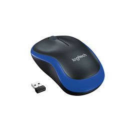 Безжична мишка Logitech M185, син - 910-002236