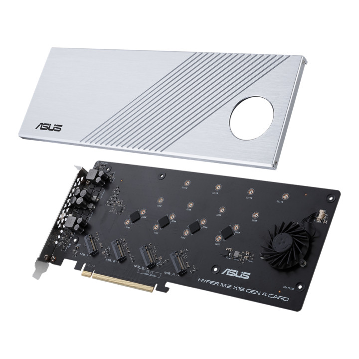 Контролер Asus Hyper M.2 x16 Gen 4 Card (PCIe 4.0/3.0) NVMe M.2