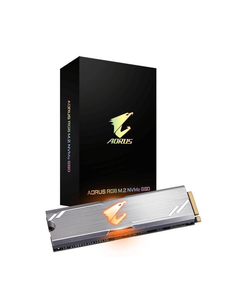 SSD дискGigabyte 512GB Aorus RGB, GP-ASM2NE2512GTTDR