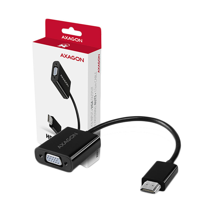 Преходник Axagon RVH-VGN, HDMI към VGA