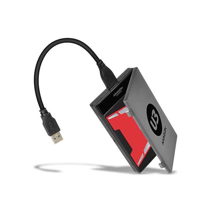 Кутия за диск Axagon ADSA-1S6 USB3.0 - SATA 6G UASP HDD External Adapter Incl. Case