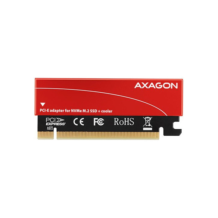Адаптер AXAGON PCEM2-S M2 NVMe SSD към PCI Express 3.0 16x