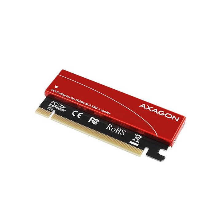Адаптер AXAGON PCEM2-S M2 NVMe SSD към PCI Express 3.0 16x
