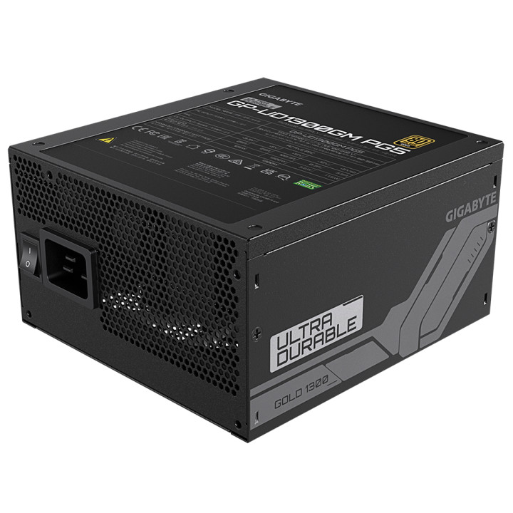 Захранване Gigabyte UD1300GM PG5, 1300W, 80  GOLD, Modular, PCIe 5.0 Ready - GP-UD1300GM PG5