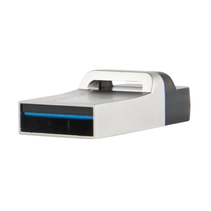 Флаш памет Transcend 32GB JF880, OTG, USB3.0, сребрист - TS32GJF880S