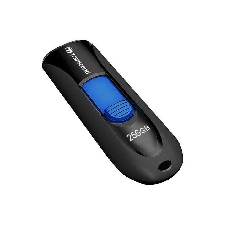 Флаш памет Transcend 256GB USB3.0, Capless, сив - TS256GJF790K
