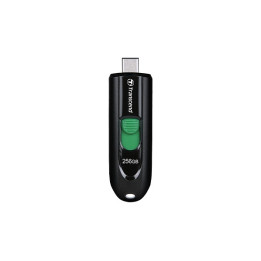 Флаш памет Transcend 256GB USB3.2, Type-C, Capless, сив - TS256GJF790C