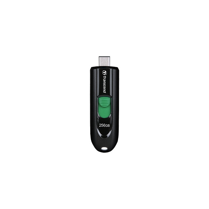 Флаш памет Transcend 256GB USB3.2, Type-C, Capless, сив - TS256GJF790C