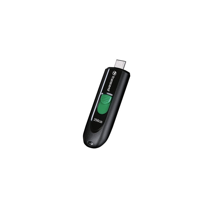 Флаш памет Transcend 256GB USB3.2, Type-C, Capless, сив - TS256GJF790C