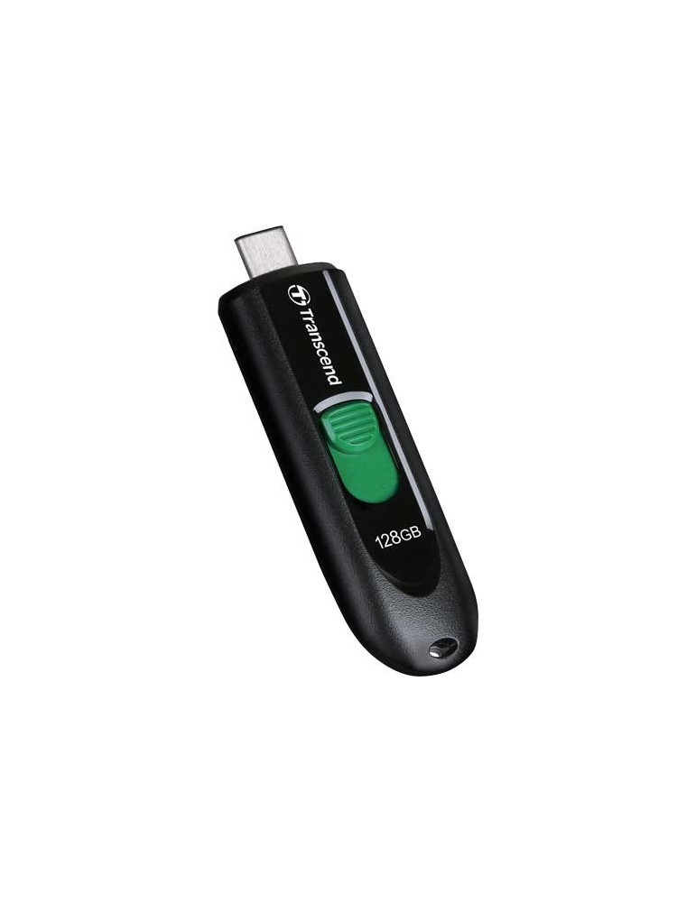 Флаш памет Transcend 128GB, USB3.2, Type-C, Capless, сив - TS128GJF790C
