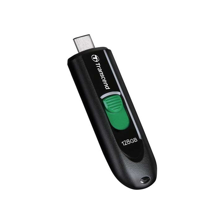 Флаш памет Transcend 128GB, USB3.2, Type-C, Capless, сив - TS128GJF790C