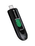 Флаш памет Transcend 128GB, USB3.2, Type-C, Capless, сив - TS128GJF790C