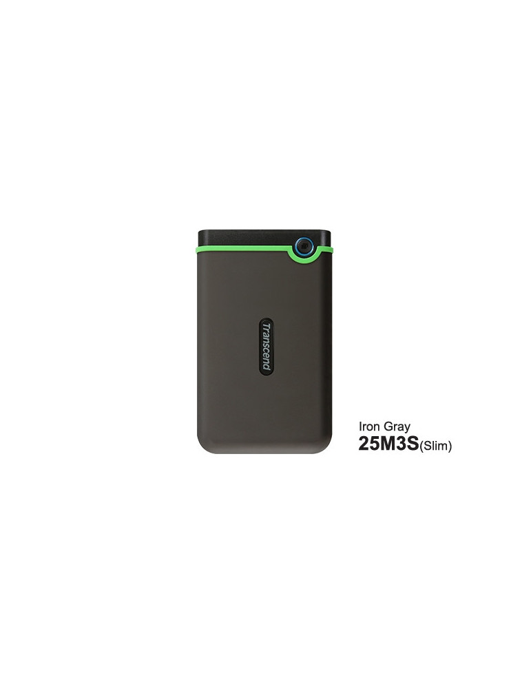 Външен хард диск Transcend 4TB StoreJet M3 2.5", сив - TS4TSJ25M3S