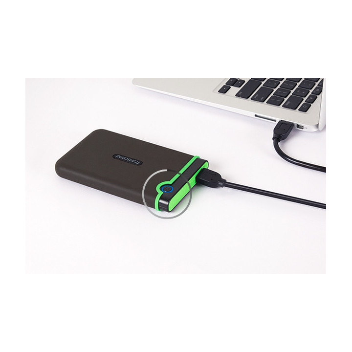 Външен хард диск Transcend 4TB StoreJet M3 2.5", сив - TS4TSJ25M3S