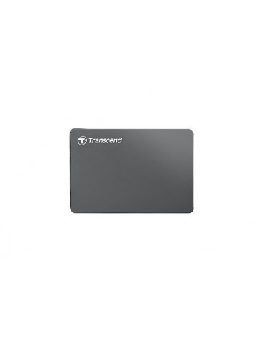 Външен хард диск Transcend 2TB StoreJet C3N 2.5", USB 3.1 - TS2TSJ25C3N