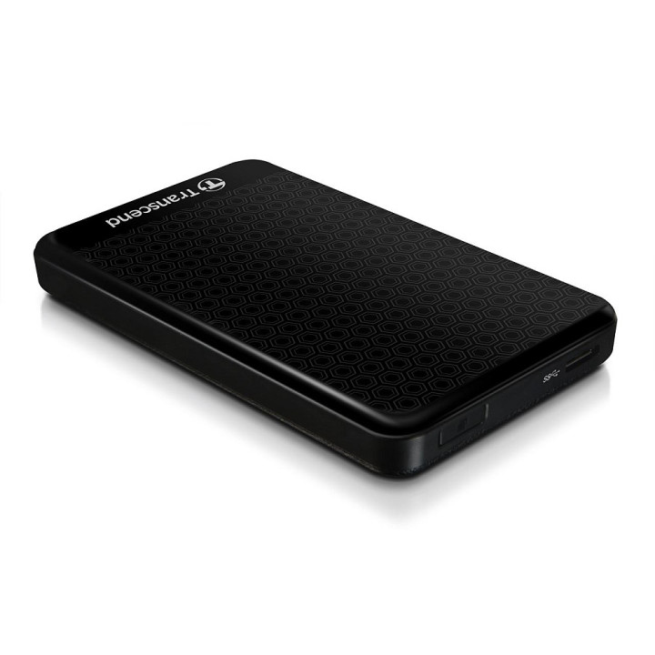 Външен хард диск Transcend 2TB StoreJet 2.5" A3, USB 3.1, сив - TS2TSJ25A3K