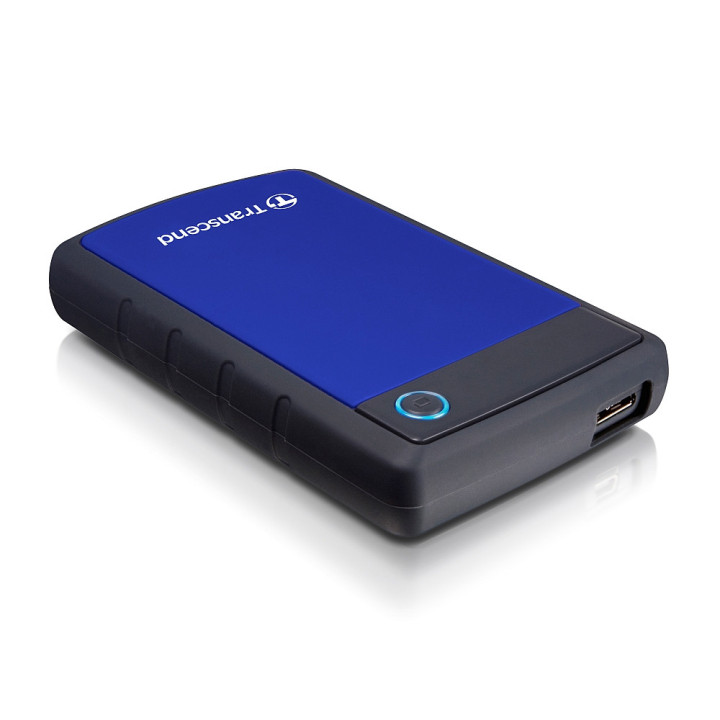Външен хард диск Transcend 1TB StoreJet 2.5" H3B, USB 3.1 - TS1TSJ25H3B