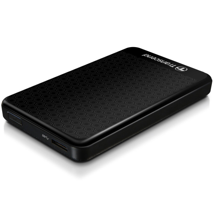 Външен хард диск Transcend 1TB StoreJet 2.5" A3, сив - TS1TSJ25A3K