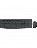 Безжичен комплект клавиатура и мишка Logitech MK235 с кирилизация