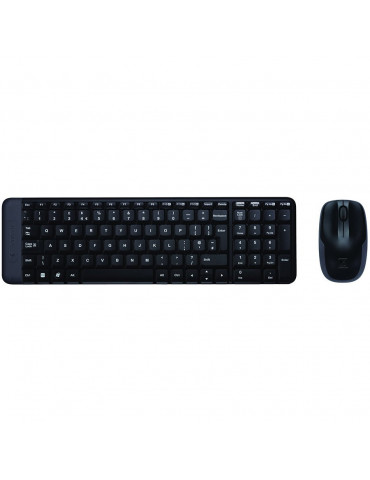 Безжичен комплект клавиатура и мишка Logitech MK220 без кирилизация