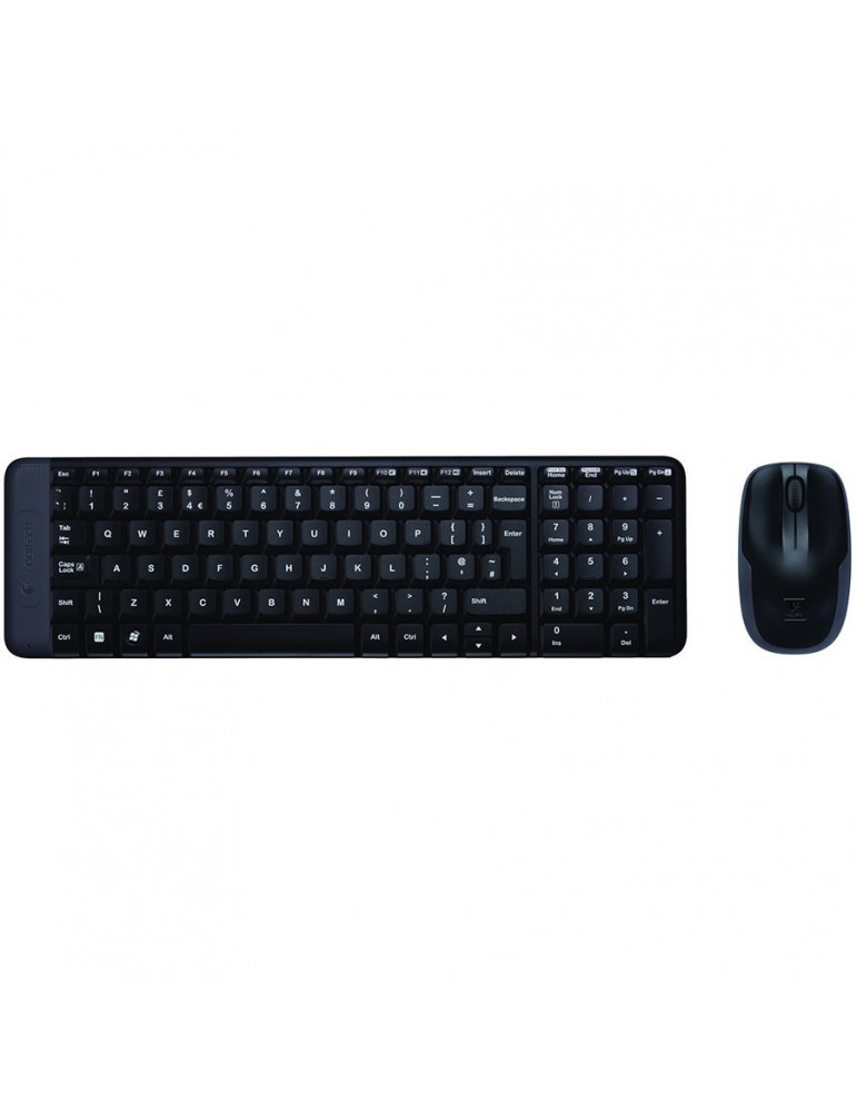 Безжичен комплект клавиатура и мишка Logitech MK220 без кирилизация