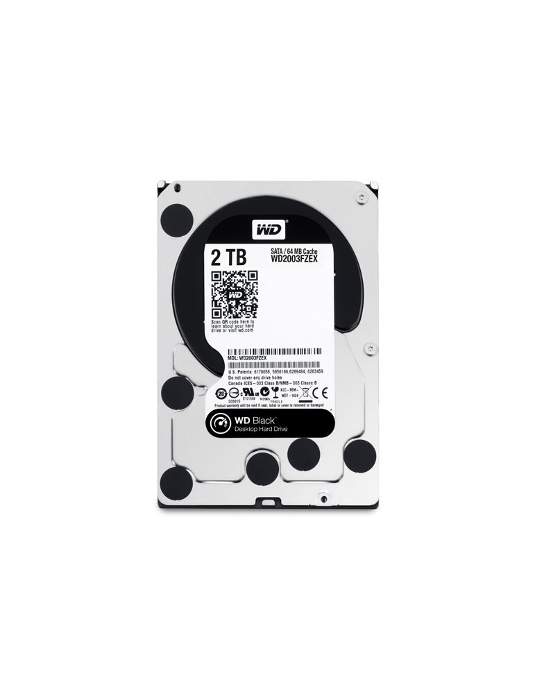 Хард диск 2TB 3.5" Western Digital Black WD2003FZEX