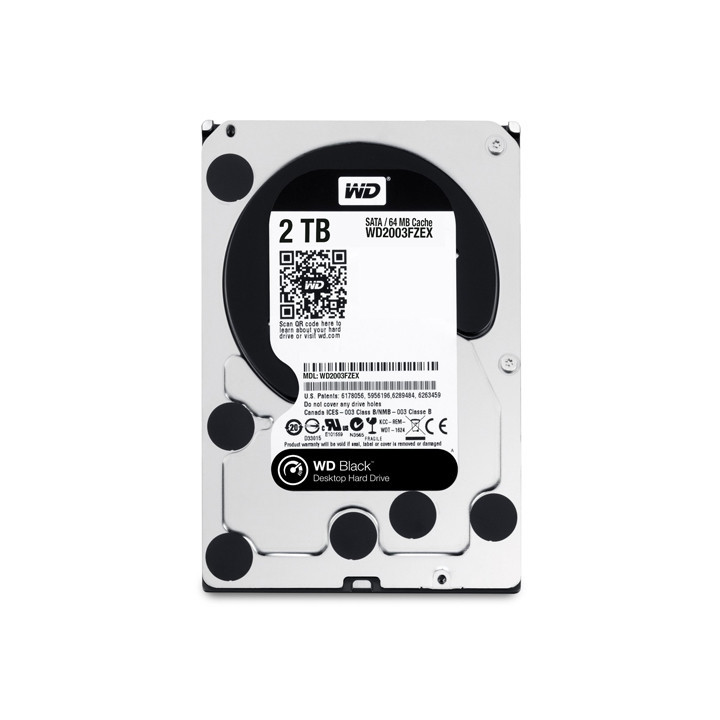Хард диск 2TB 3.5" Western Digital Black WD2003FZEX